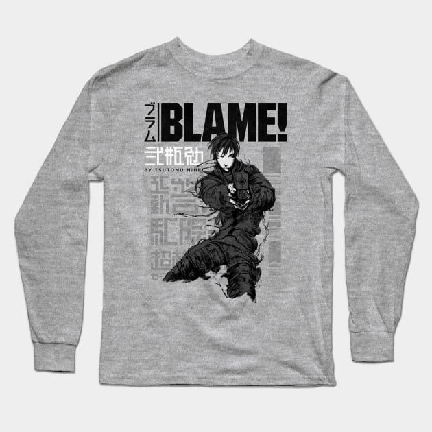 BLAME! [Killy] Long Sleeve T-Shirt by WitheredLotus